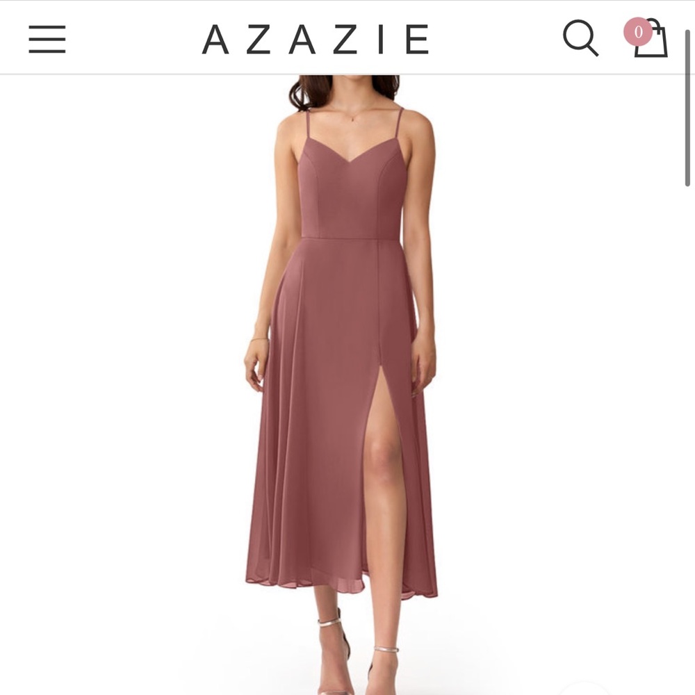 Size A10 azazie bridesmaid dress. Never worn.
